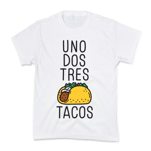 Uno Dos Tres Tacos Kid's Tee